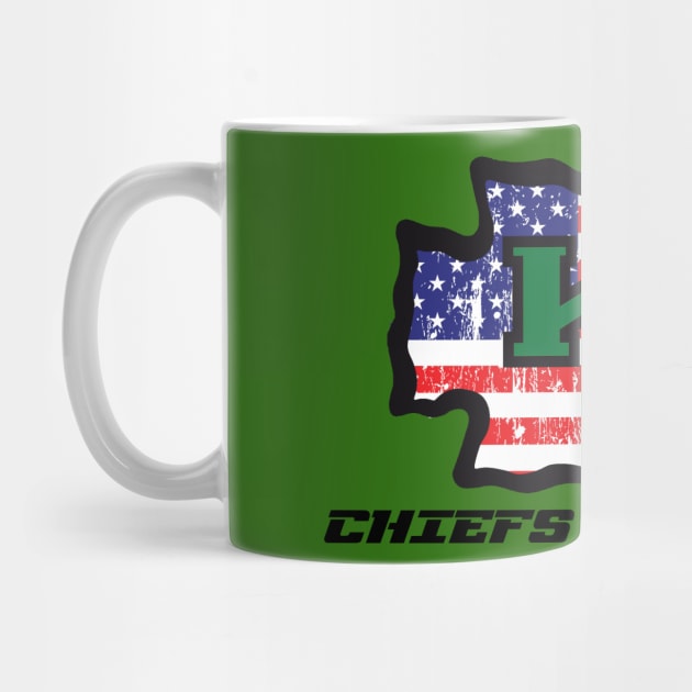 KP Chiefs Football (American Pride Arrowhead) by ArmChairQBGraphics